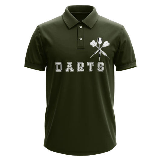Drifit Polo Shirt: Darts (Front Only)