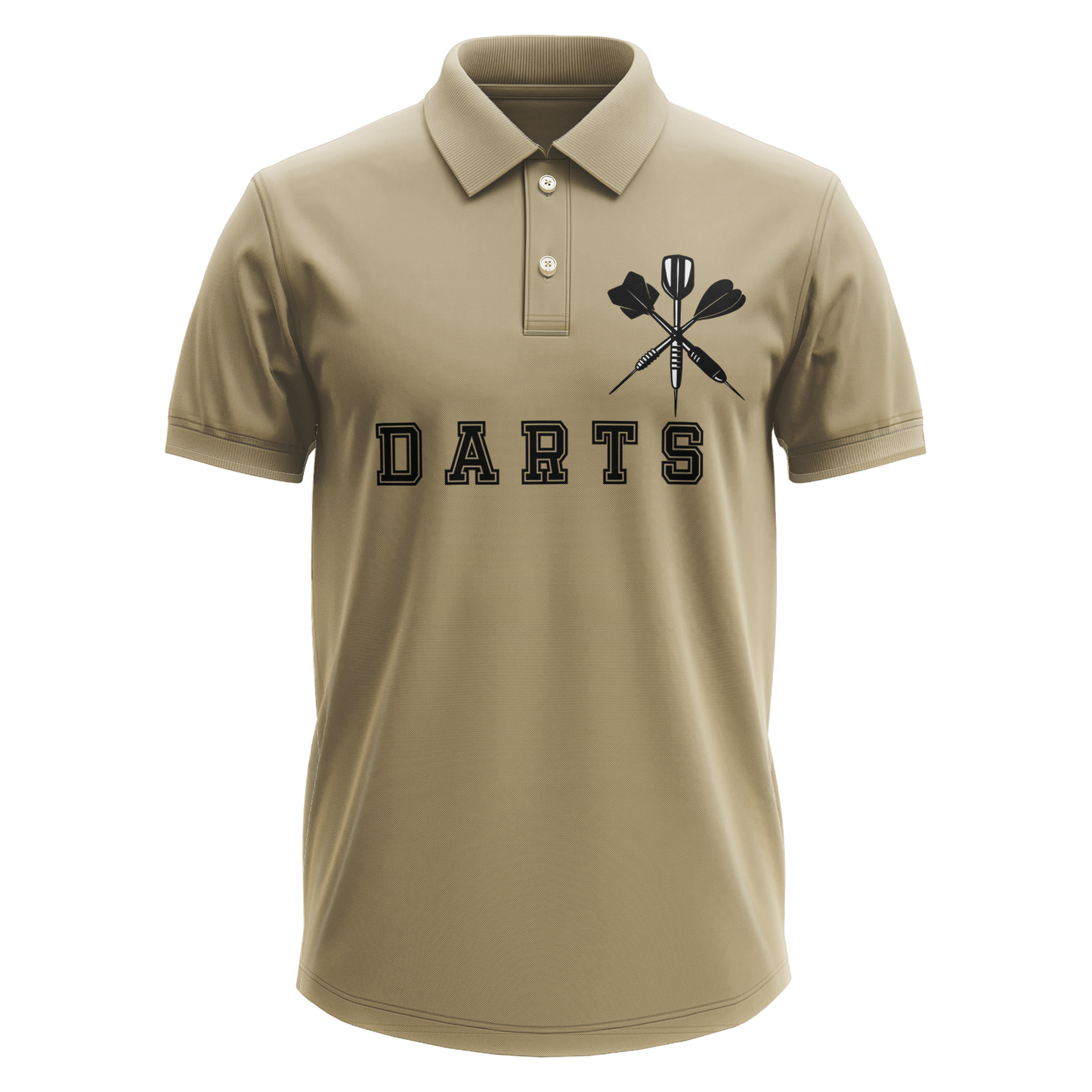 Drifit Polo Shirt: Darts (Front Only)