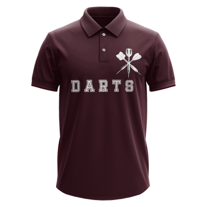 Drifit Polo Shirt: Darts (Front Only)