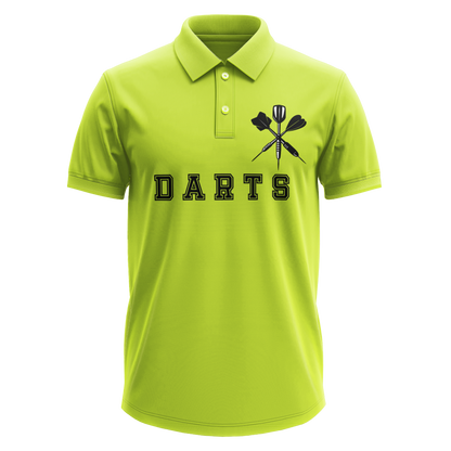 Drifit Polo Shirt: Darts (Front Only)