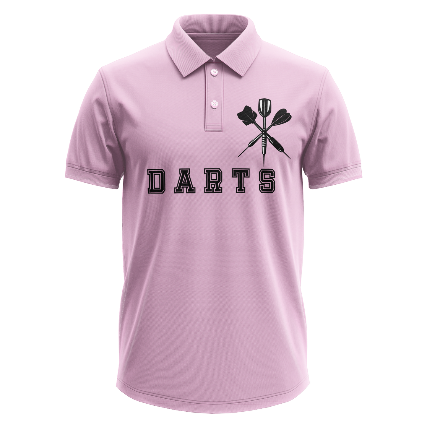 Drifit Polo Shirt: Darts (Front Only)
