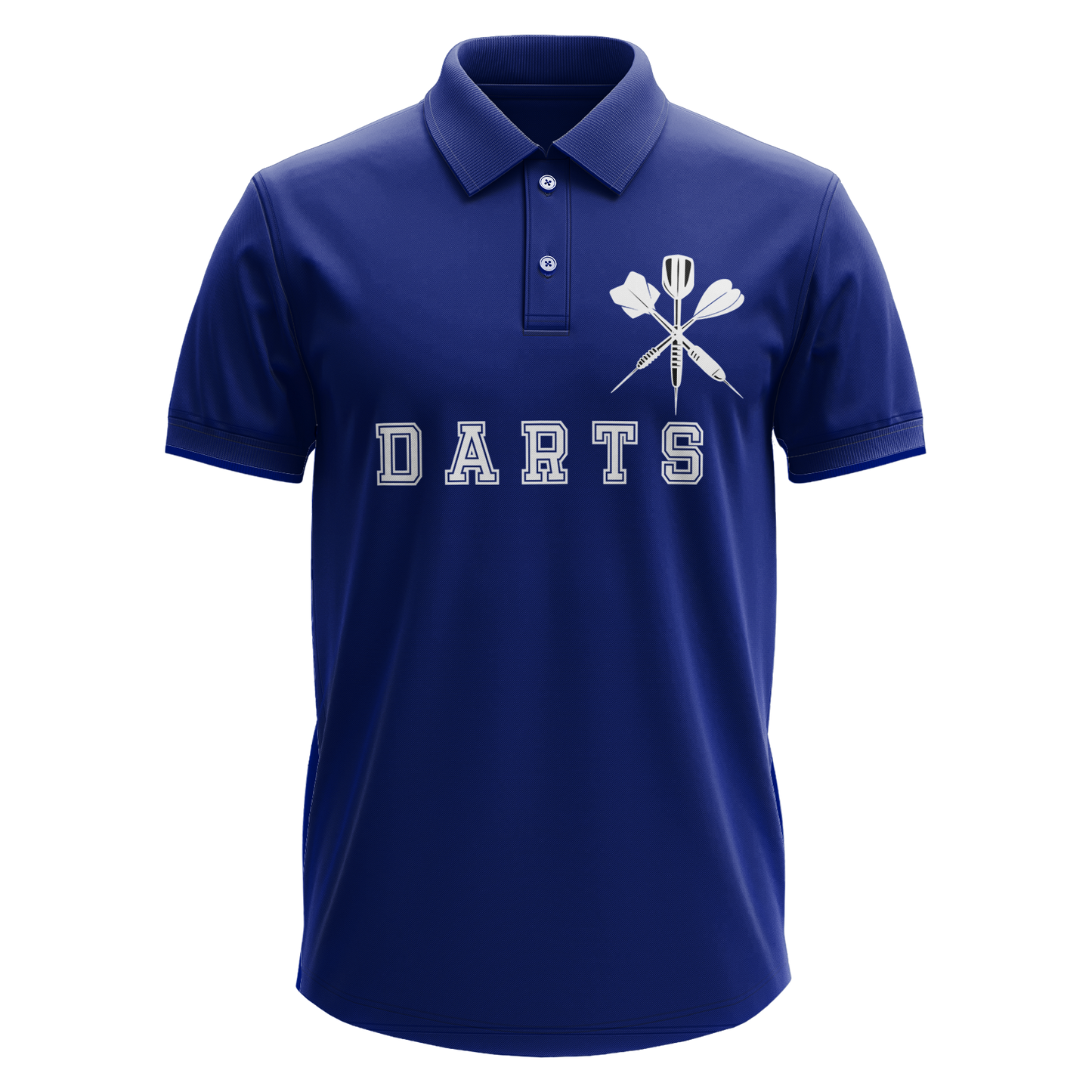 Drifit Polo Shirt: Darts (Front Only)