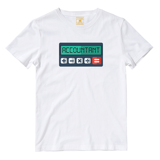 Cotton Shirt: Accountant Calculator