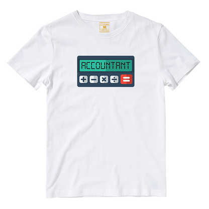 Cotton Shirt: Accountant Calculator