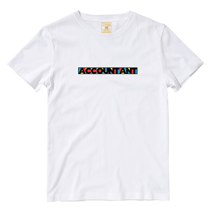 Cotton Shirt: Accountant Retro