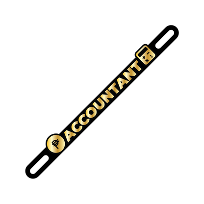 Car Plate Badge: Accountant