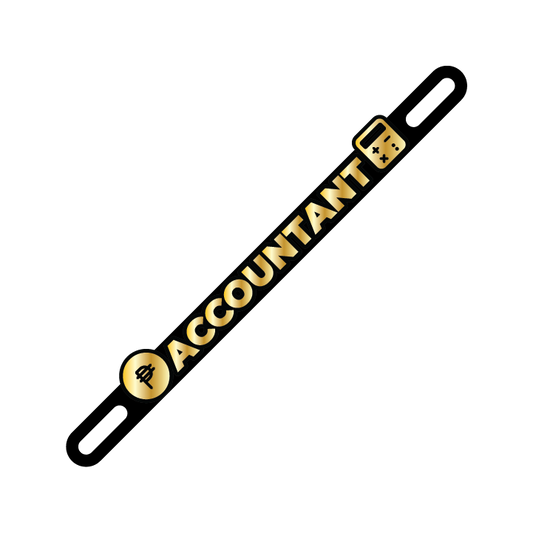 Car Plate Badge: Accountant