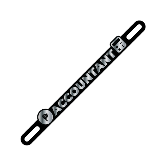 Car Plate Badge: Accountant