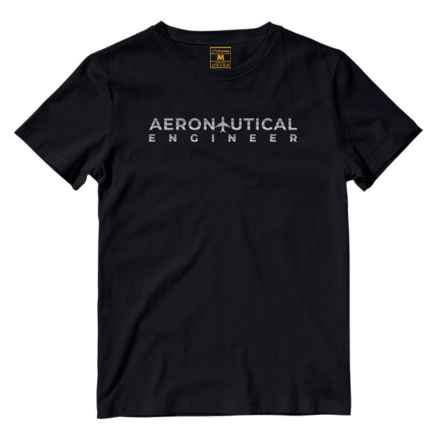 Cotton Shirt: Aeronautical Engineer Metallic