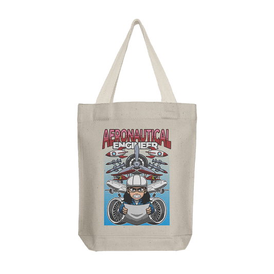 Tote Bag: Aeronautical Engineer Female