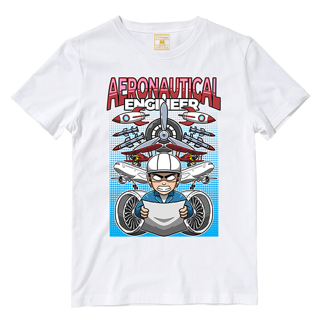 Cotton Shirt: Aeronautical Engineer Male