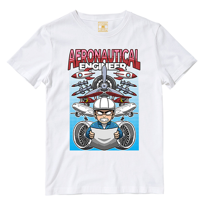 Cotton Shirt: Aeronautical Engineer Male