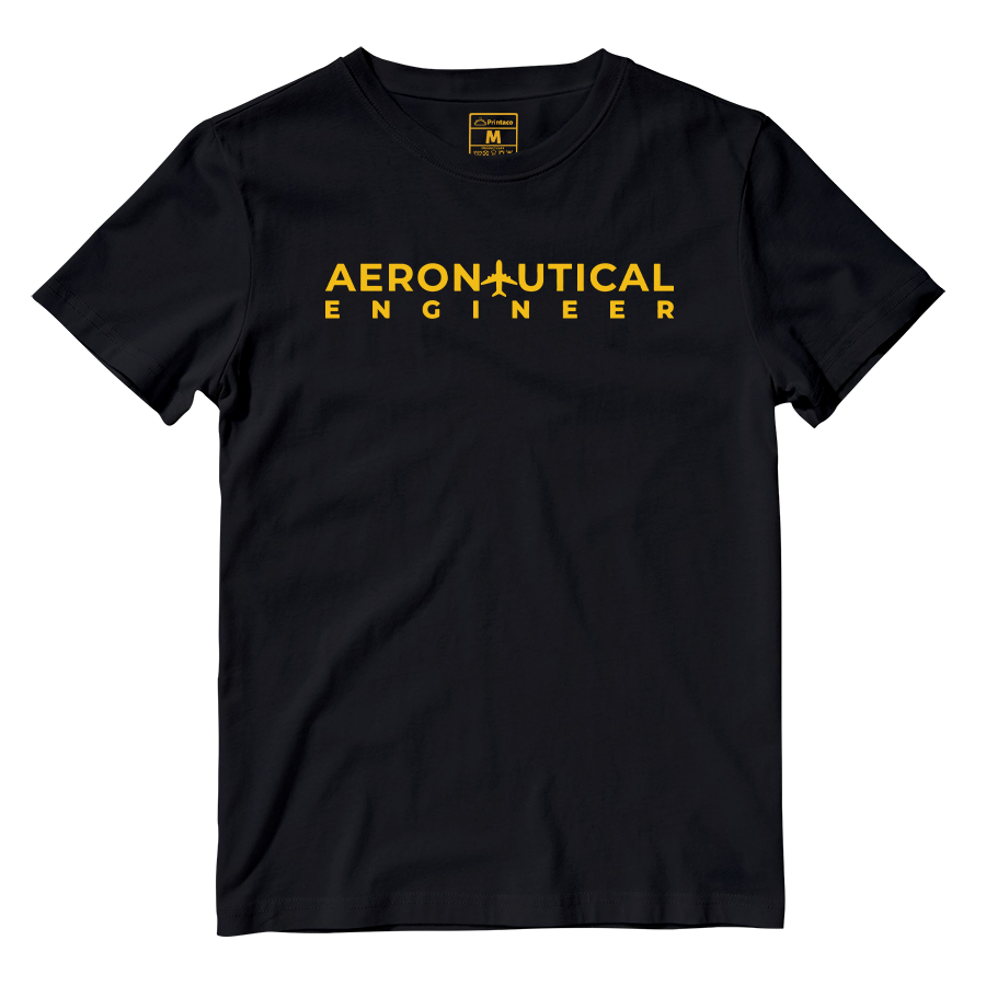 Cotton Shirt: Aeronautical Engineer Yellow