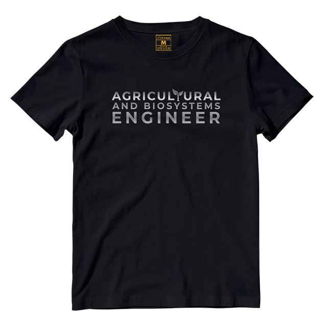 Cotton Shirt: Agricultural & Biosystems Engineer Metallic