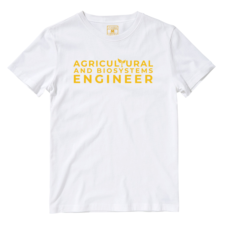 Cotton Shirt: Agricultural & Biosystems Engineer Yellow