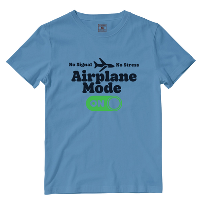 Cotton Shirt: Airplane Mode On