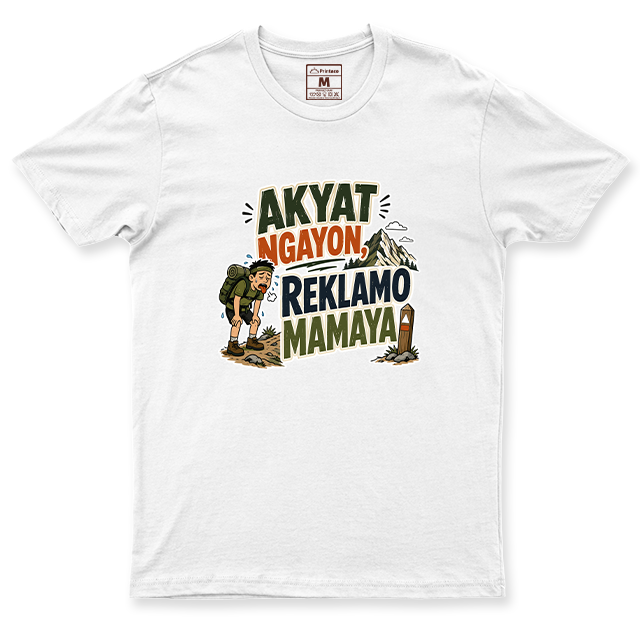 Drifit Shirt: Akyat Ngayon