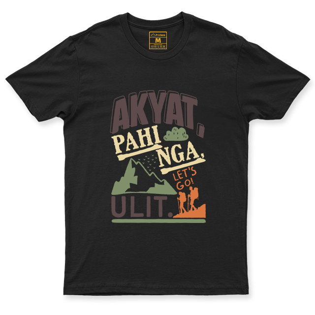 Drifit Shirt: Akyat, Pahinga, Ulit