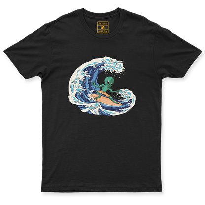 Drifit Shirt: Alien Surfing