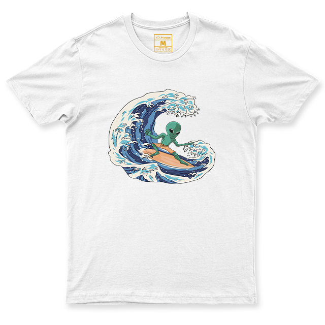 Drifit Shirt: Alien Surfing