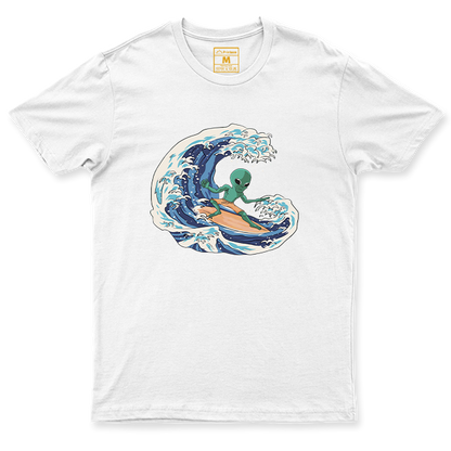 Drifit Shirt: Alien Surfing