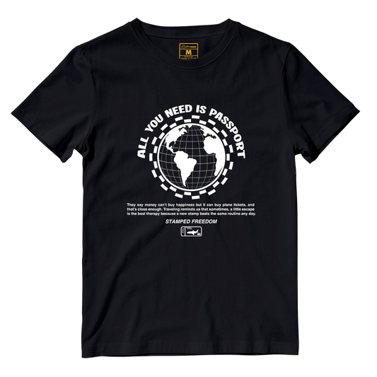 Cotton Shirt: All You Need Is Passport