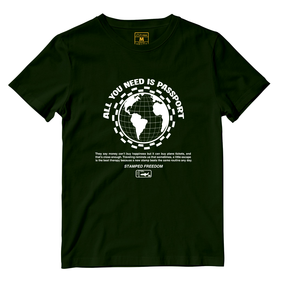 Cotton Shirt: All You Need Is Passport