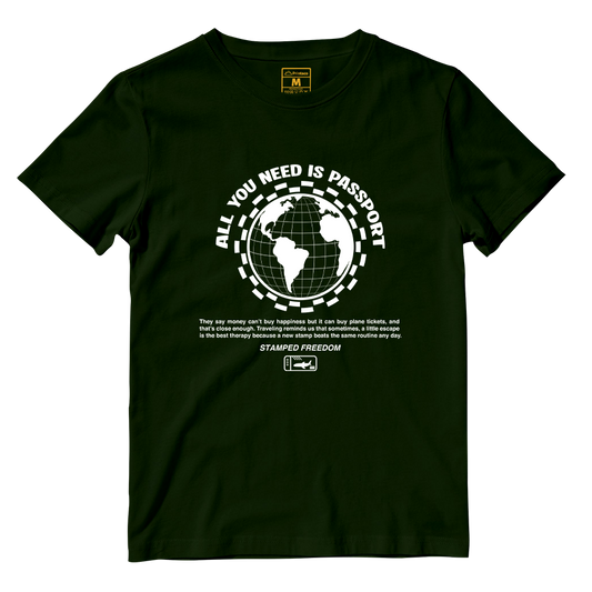 Cotton Shirt: All You Need Is Passport