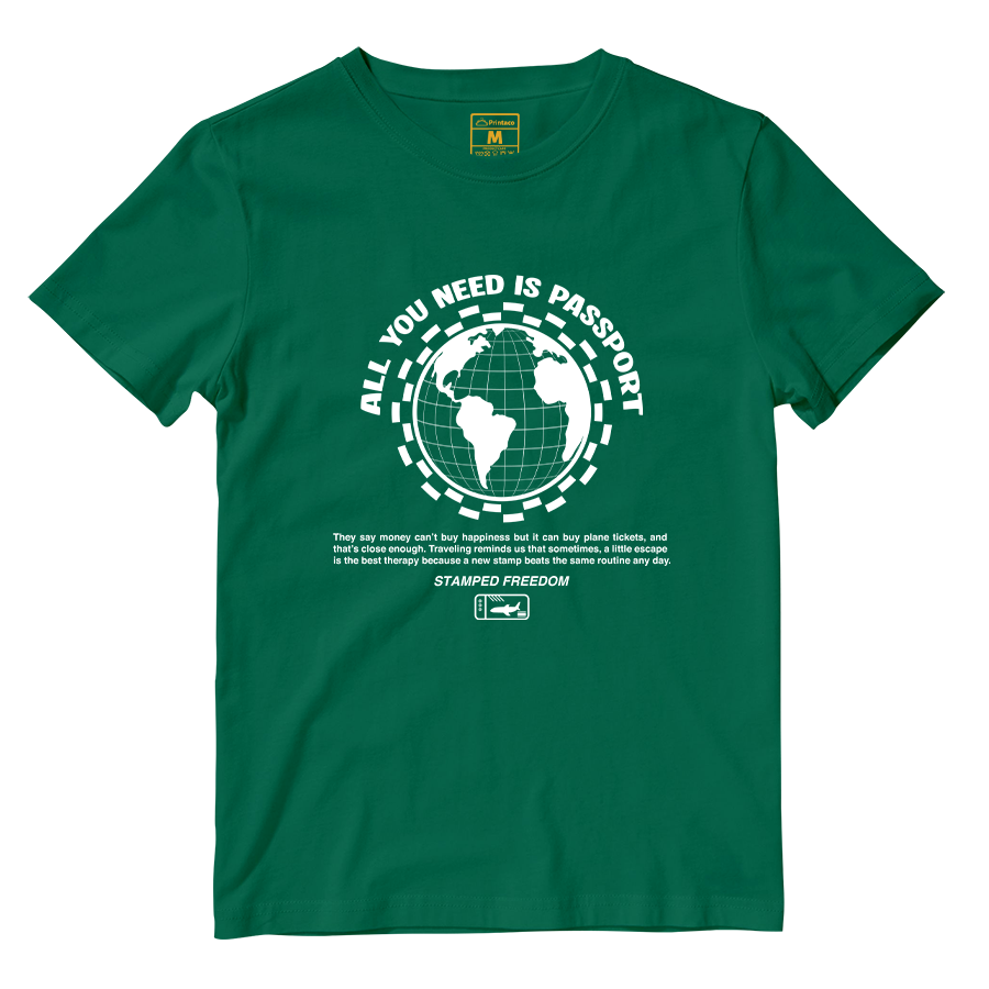 Cotton Shirt: All You Need Is Passport