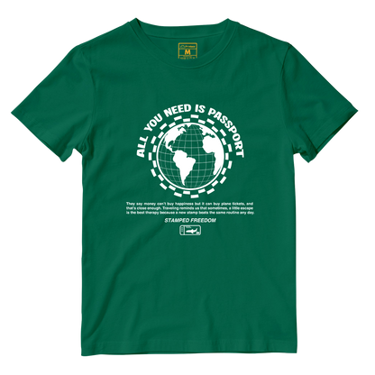 Cotton Shirt: All You Need Is Passport