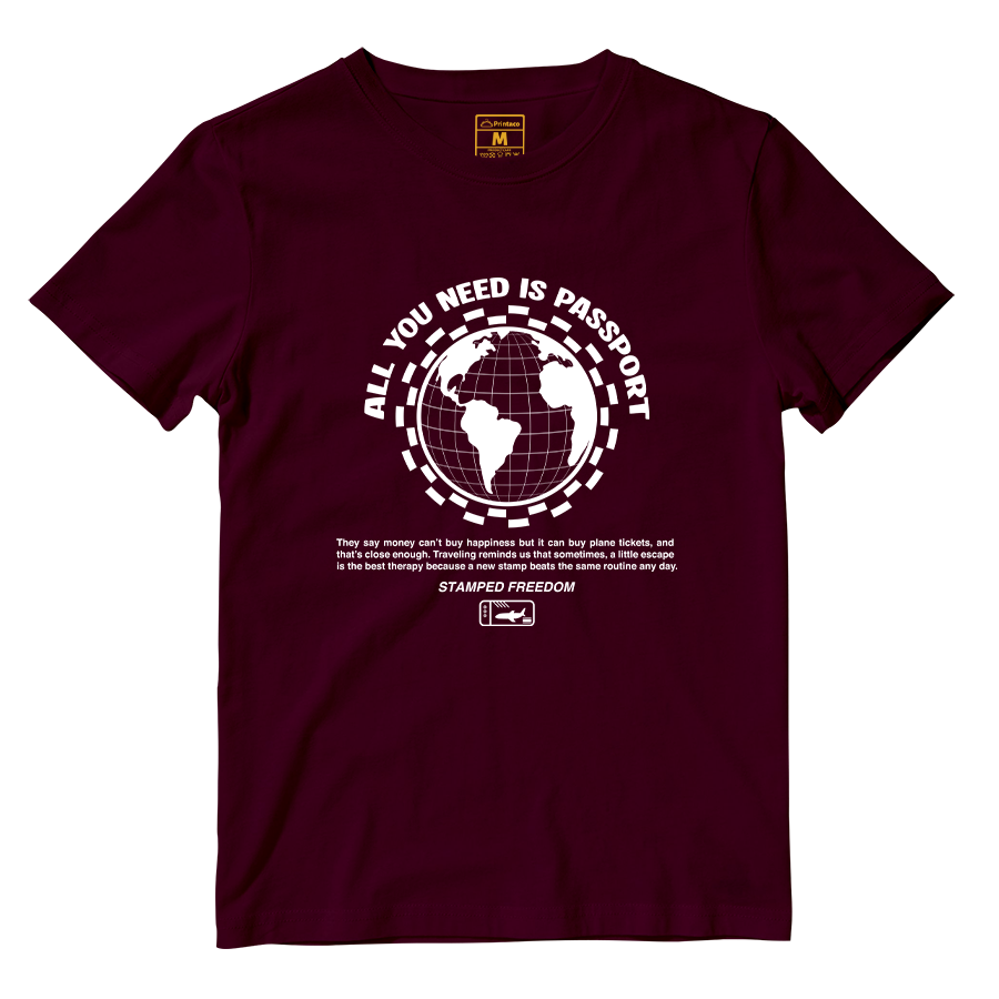 Cotton Shirt: All You Need Is Passport