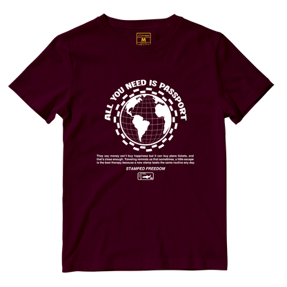 Cotton Shirt: All You Need Is Passport