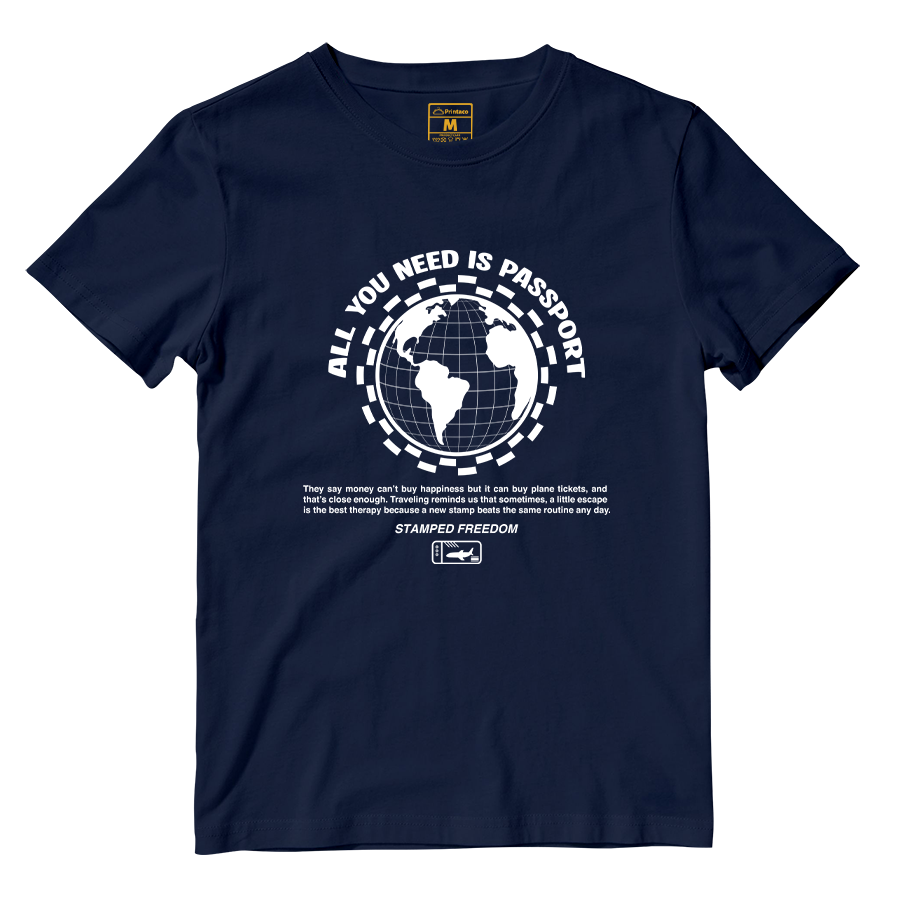 Cotton Shirt: All You Need Is Passport