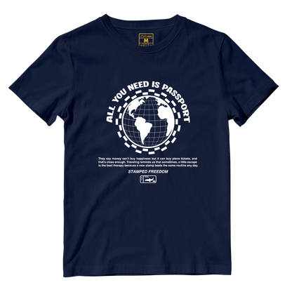 Cotton Shirt: All You Need Is Passport