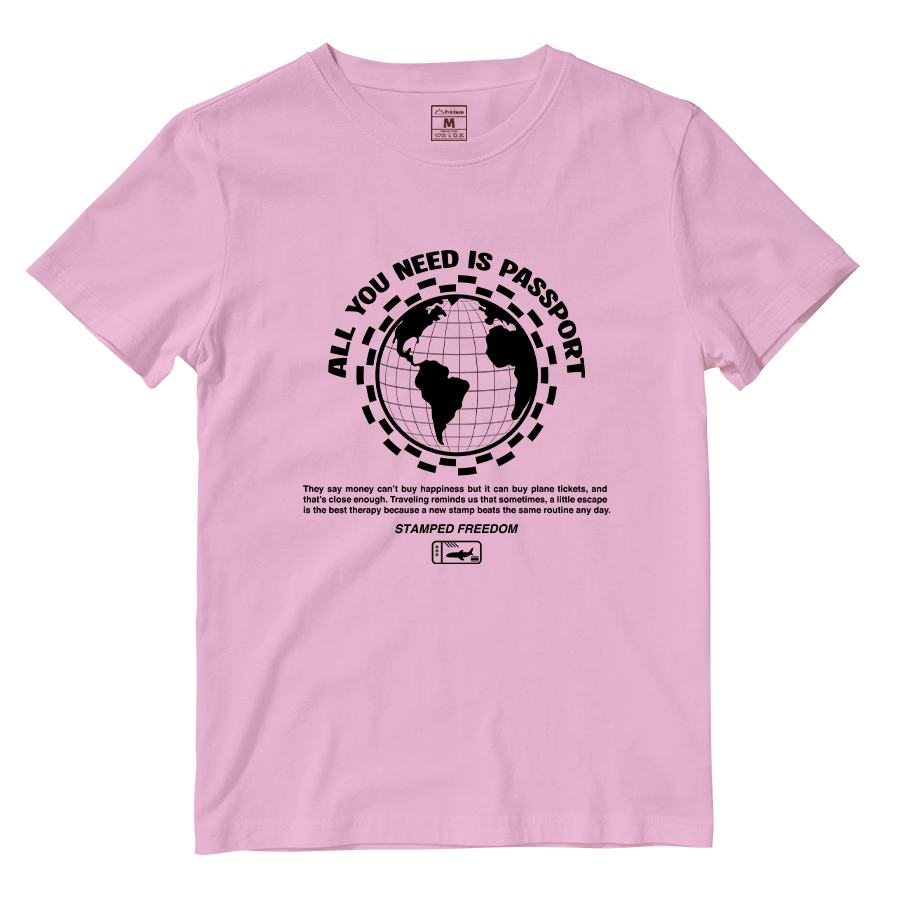 Cotton Shirt: All You Need Is Passport