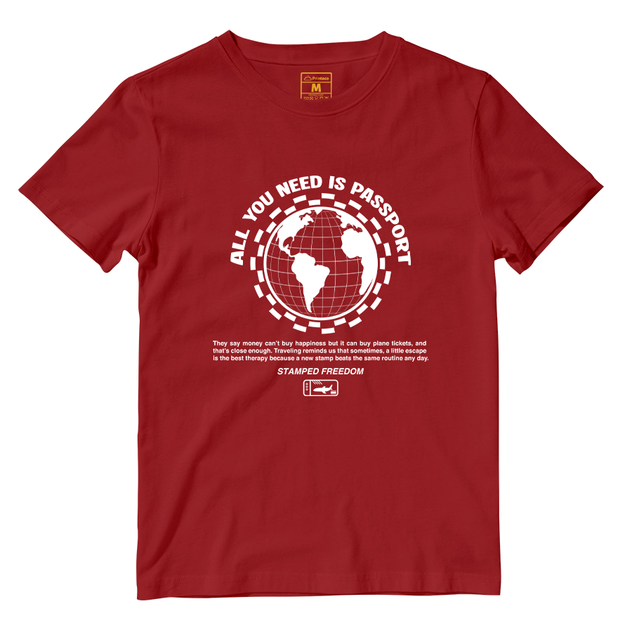 Cotton Shirt: All You Need Is Passport