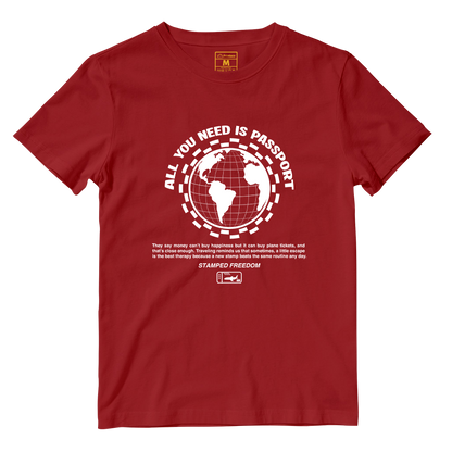 Cotton Shirt: All You Need Is Passport