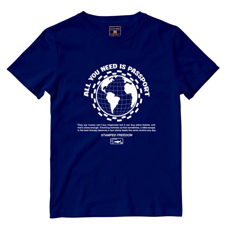 Cotton Shirt: All You Need Is Passport