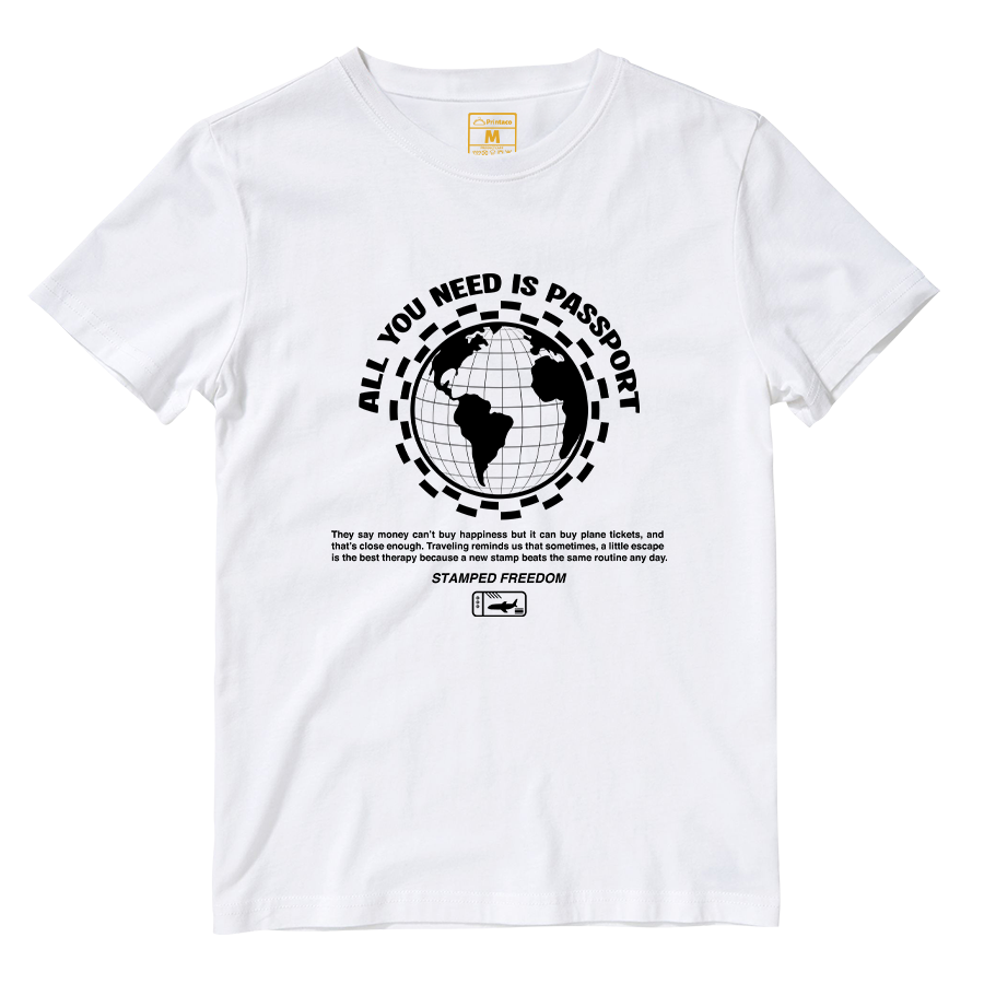 Cotton Shirt: All You Need Is Passport