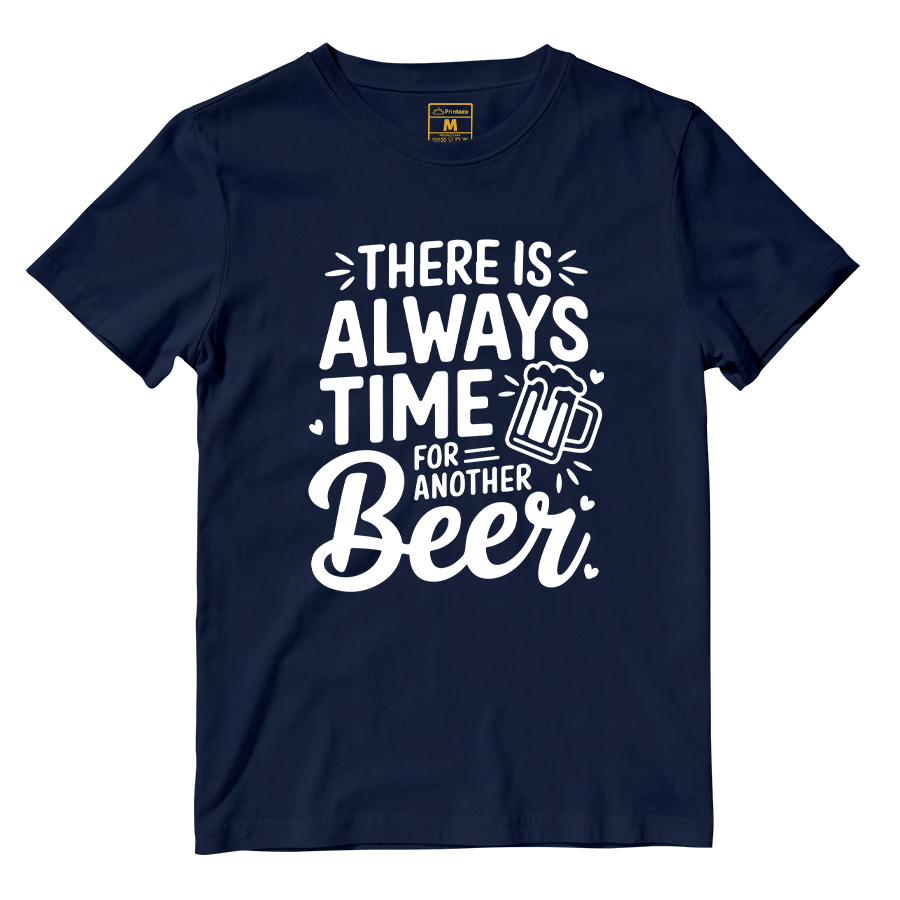 Cotton Shirt: Always Time Beer