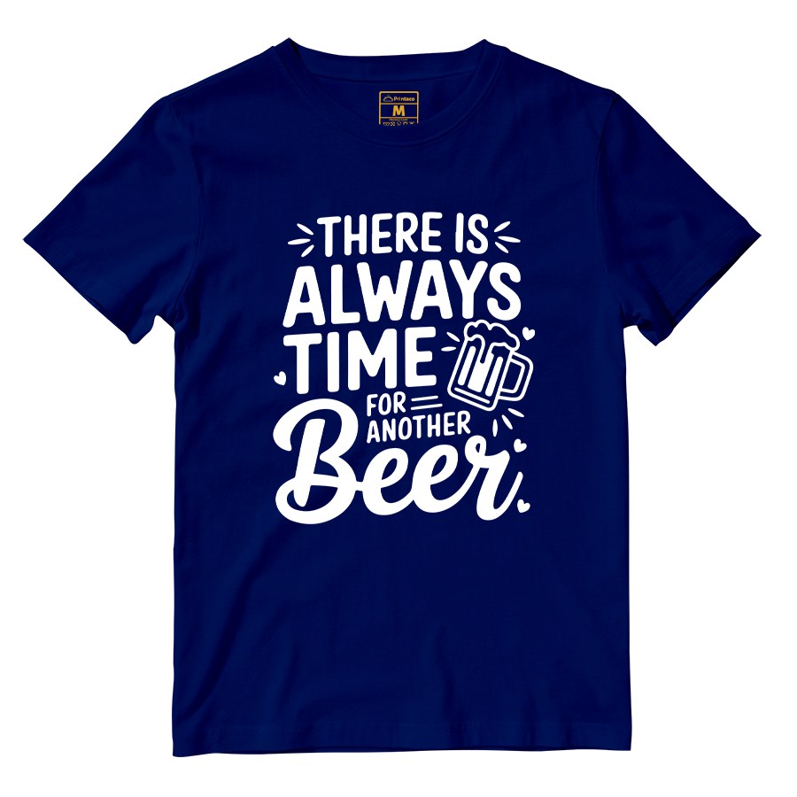 Cotton Shirt: Always Time Beer