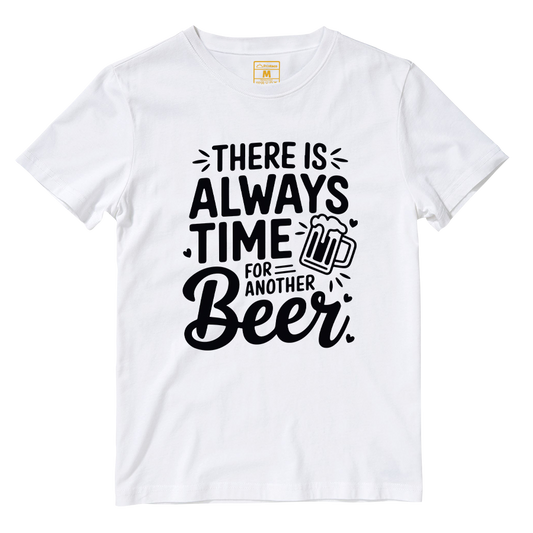 Cotton Shirt: Always Time Beer