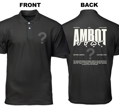 Cotton Polo Shirt: Ambot (Front and Back)