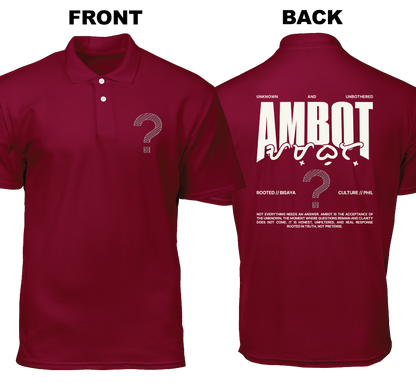 Cotton Polo Shirt: Ambot (Front and Back)
