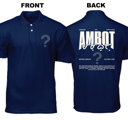 Cotton Polo Shirt: Ambot (Front and Back)