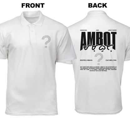 Cotton Polo Shirt: Ambot (Front and Back)