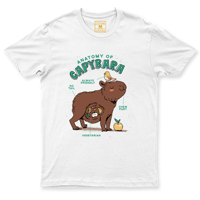 C. Spandex Shirt: Anatomy of Capybara