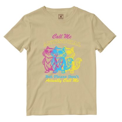 Cotton Shirt: Antisocial Cat