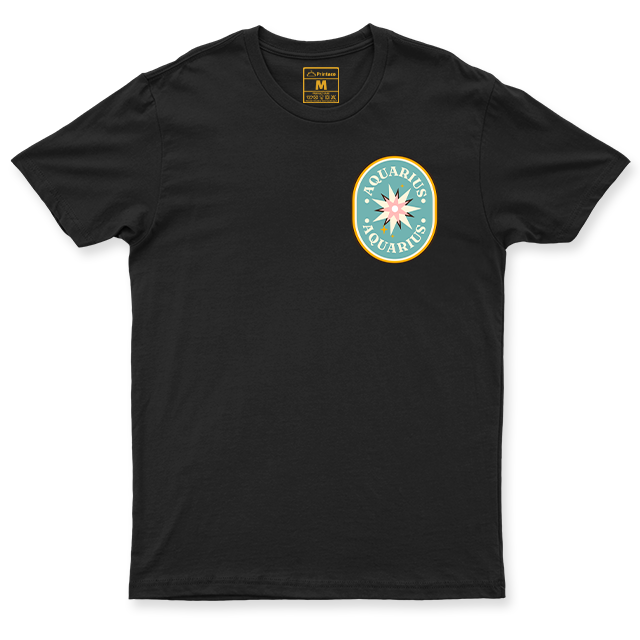 C.Spandex Shirt: Aquarius Badge