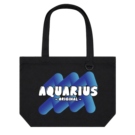 Landscape Tote Bag: Aquarius Bubble